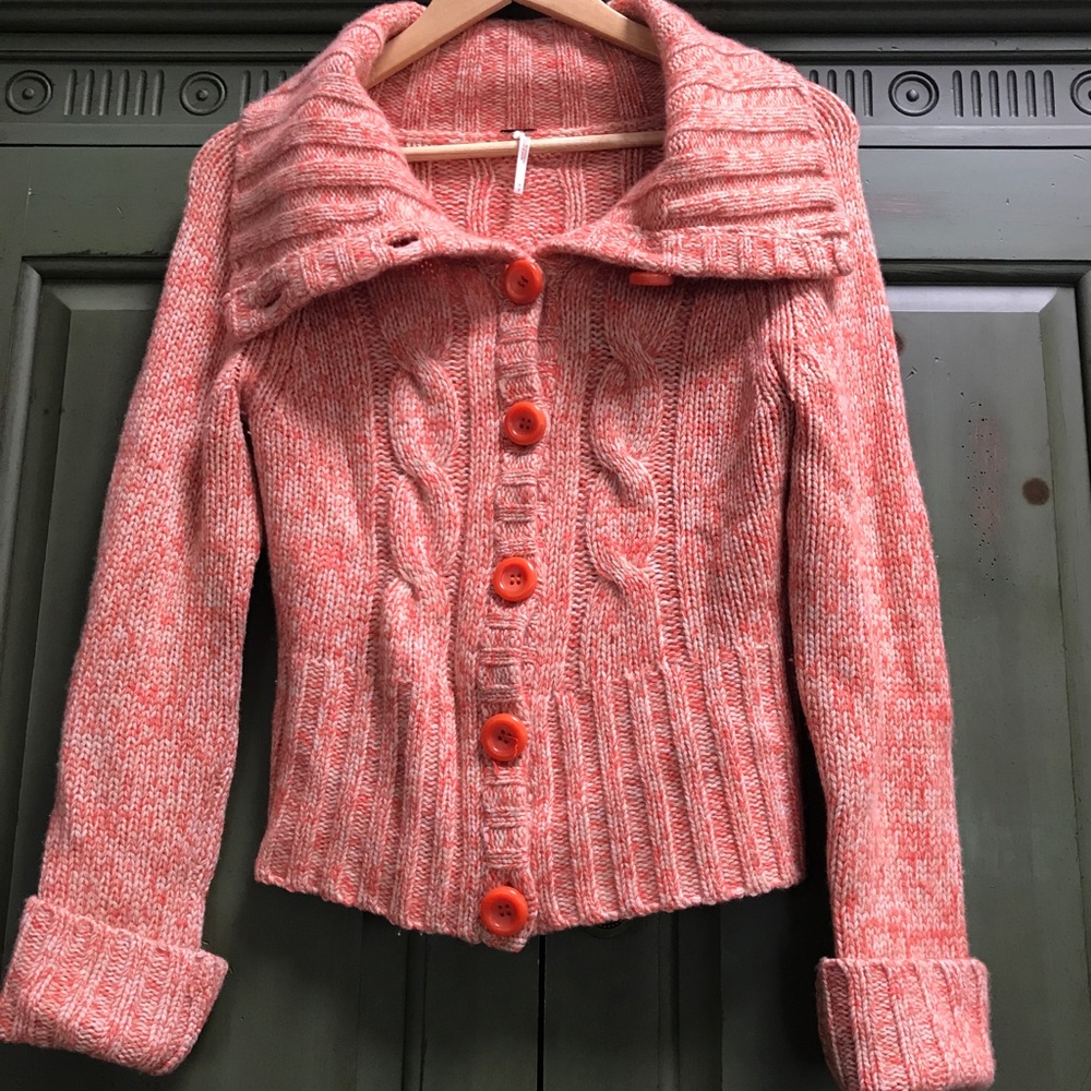100% Cashmere Free People Knit Sweater